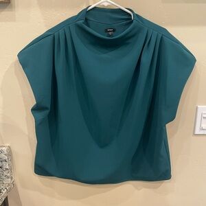 Express Elegant Teal Blouse